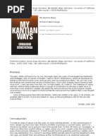 Ermanno Bencivenga My Kantian Ways.pdf