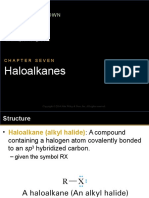 CHAPTER 7 - Haloalkanes