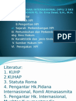 Hukum Pidana Internasional (Hpi)