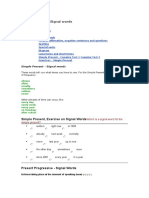 Adverbs - Simple Present