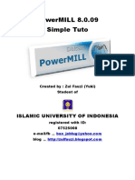 PowerMILL 8.0.09 Simple Tuto