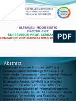 Alfaisali Noor Natiq: Supervisor Prof. Serban Obreja