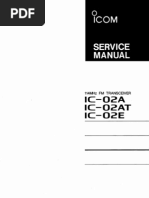 ICOM IC-02AT Service Manual