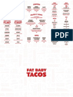 Fat Baby Tacos menu