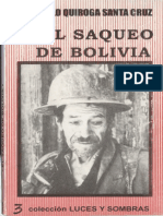 Quiroga Marcelo El Saqueo de Bolivia PDF