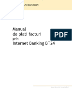 Manual Plati Facturi bt24 10.06.2015 PDF