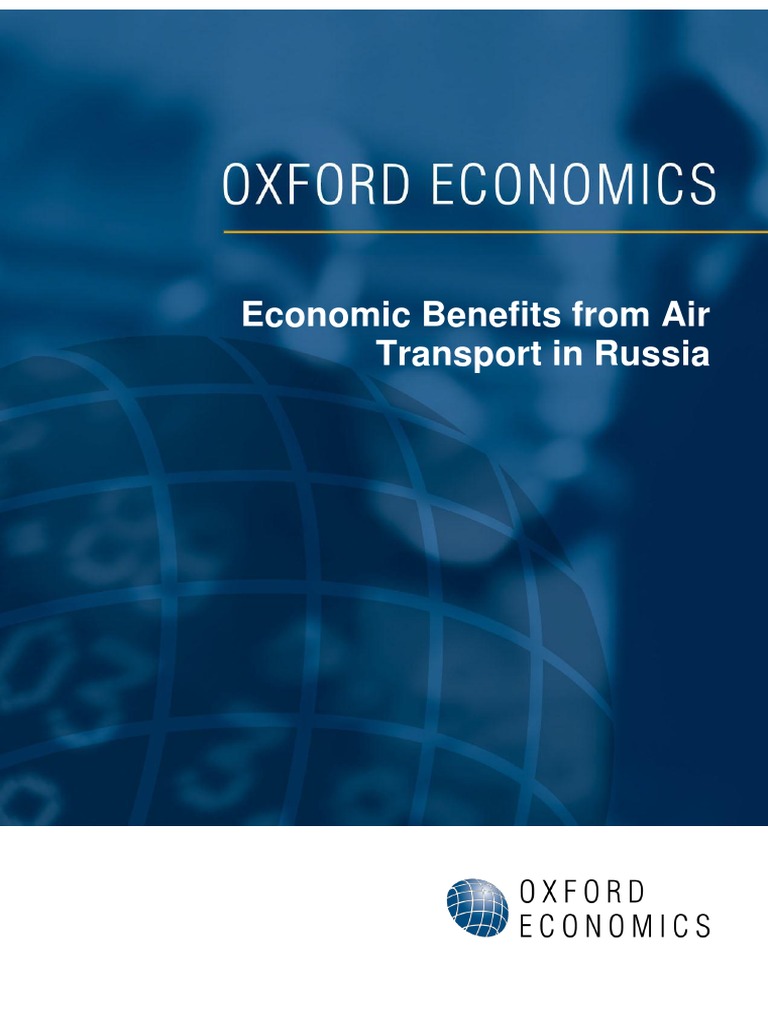 Economic Impact of Air Transport in Russia | PDF | Gross Domestic ...