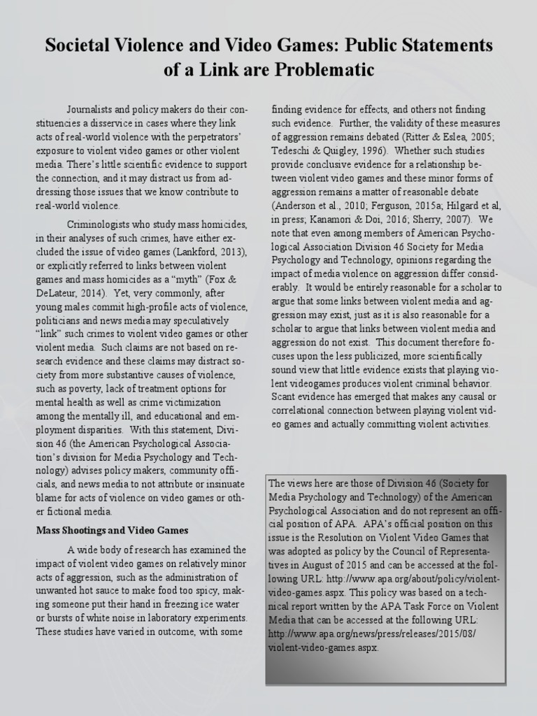 Concept of violence essay picture