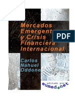 Mercados Emergentes y Crisis Financier A Internacional