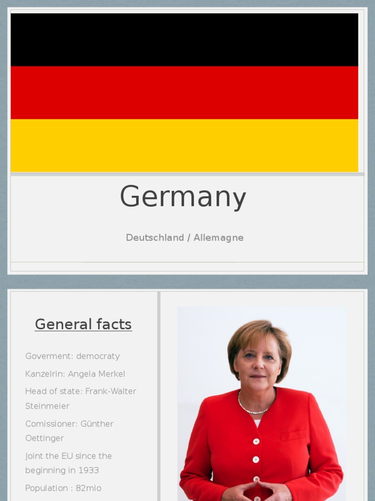 Overview of Germany: Facts, Culture, and Education | PDF