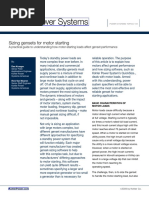 Sizing Gensets For Motor Starting PDF