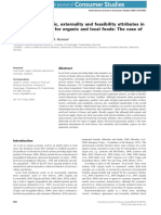 International Journal of Consumer Studies Volume 37 Issue 6 2013 [Doi 10.1111%2Fijcs.12049] Jensen, Jørgen D.; Mørkbak, Morten R. -- Role of Gastronomic, Externality and Feasibility Attributes in Co