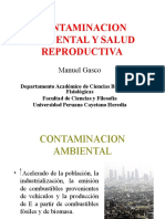 Contaminacion Ambiental y Salud Reproductiva