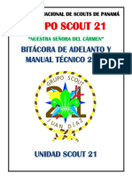 Bitácora de Adelanto - Unidad Scout 2013-R4 PDF