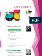 Acido-Bases Debiles-Enlaces y PH