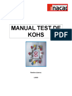 Manual Test de Kohs