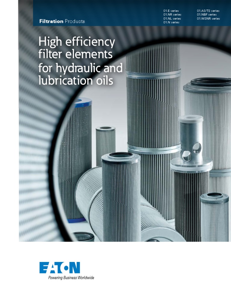 Eaton Filter Elements Overview Brochure US LowRes Filtration