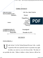 Philam Asset Mgmt Inc vs CIR ruling on refund of excess tax credits