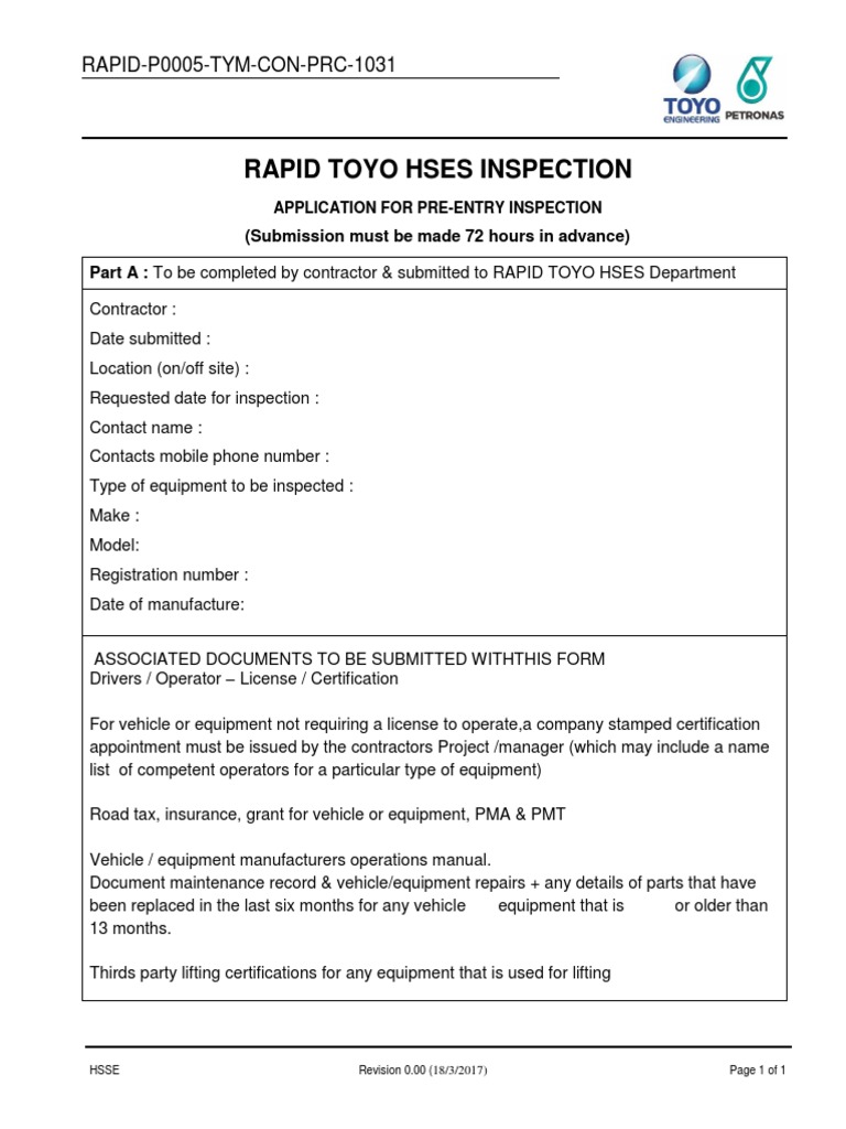 Aplication Form New RFIN | PDF