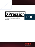 XPression Maintenance Guide3504DR 005 01