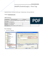 Rockwell EtherNet IP ControlLogix Free Tag Names