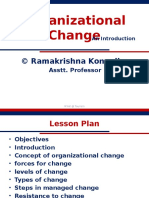 Organizational Change: © Ramakrishna Kongalla