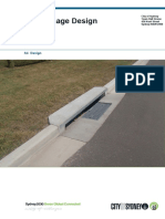 A4 Drainage Design for Sydney Streets