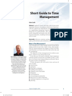 Short Guide To Time Management: Chris Croft