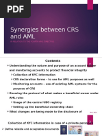 Synergies Between CRS and AML