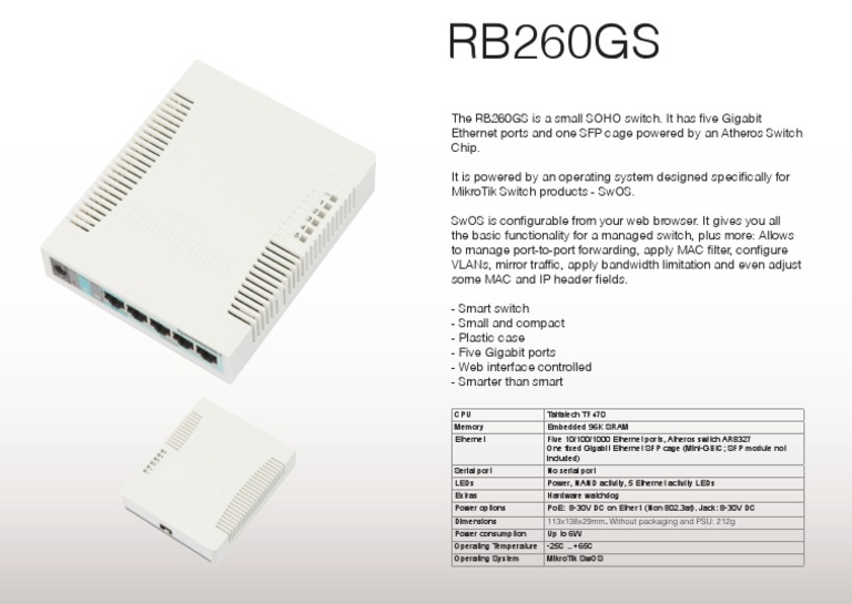 RB260GS PDF | PDF | Technology & Engineering
