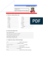 Ficha - Simple Past PDF