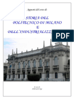 Appunti Di Storia Del Politecnico e Dell'Industrializzazione