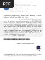 5 Landsat ETM for Lineament Mapping