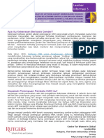 Info Sheet 5 - Gender-Based Violence and Human Rights - Lembar Info 5 Kekerasan Berbasis Gender Dan Hak Asasi Manusia - Bahasa Indonesia