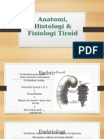 Anatomi, Histologi & Fisiologi - Epid Tiroid