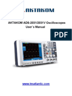 Users Manual Oscilloscope ADS 20131 2031V