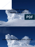 Perubahan Semasa Zaman Air Batu