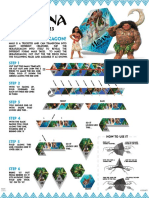 Moana ActivitySheets Hexaflexagon