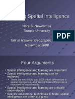 Educating Spatial Intelligence For NGC