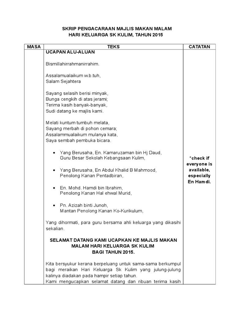 Contoh Skrip Forum - I Wear The Trousers