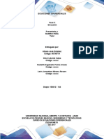 Fase 3 Diseño y Construcción, El Desarrollo de Los Ejercicio de Forma Individual