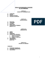 Manual de Organización y Funciones de Las Comisarias Capitulo i Conceptos Fundamentales Capitulo II Generalidades Capitulo III Comisaría Pnp