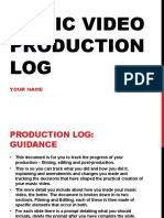 MV Production Log Template-3