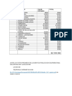 Cotizacion Oficina