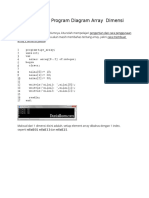 Cara Membuat Program Diagram Array Dimensi Pascal