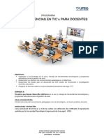 TICs PARA DOCENTES - Presencial PDF