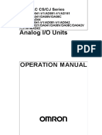 CJ1W Analóg I-O PDF