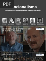 Apresentação Final Epistemologia Funcionalismo