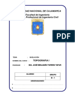 Informe - Nivel Topografico y Mira