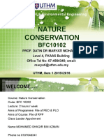 Chap 1 Introduction To Nature Conservation